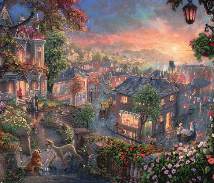 Puzzle - Schmidt - Lady și Tramp