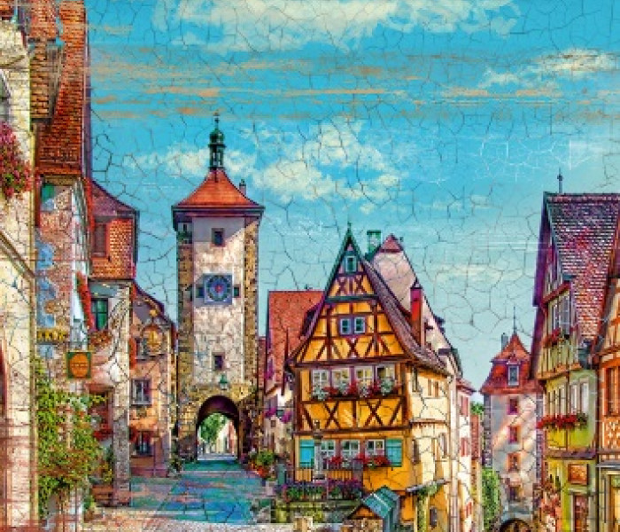 Puzzle - Schmidt - Rothenburg, Germania