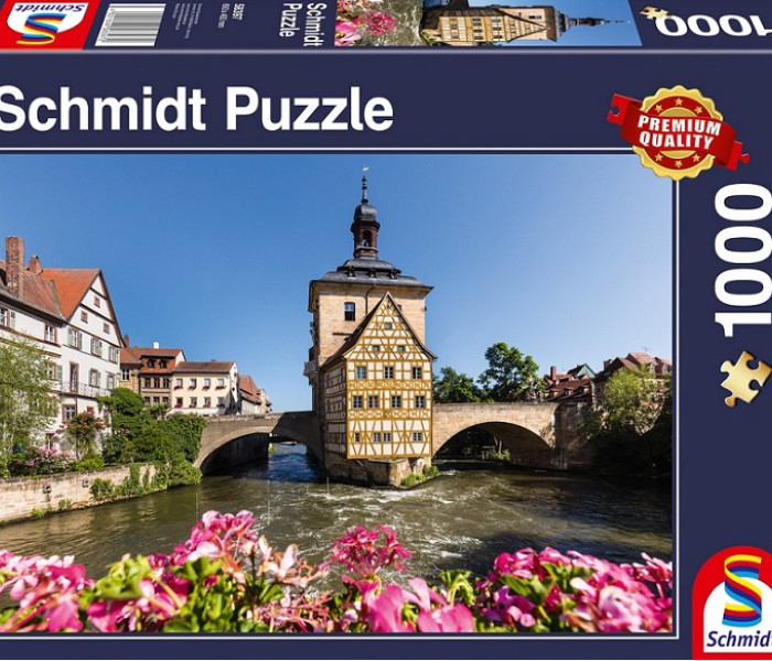 Puzzle - Schmidt - Vechea primărie din Bamberg