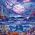 Puzzle - Schmidt - Lumea delfinilor