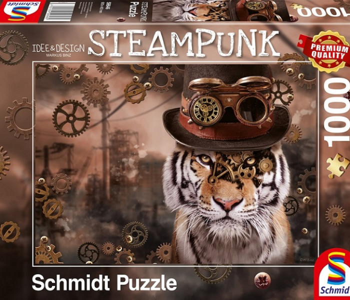 Puzzle - Schmidt - Tigru - Steampunk