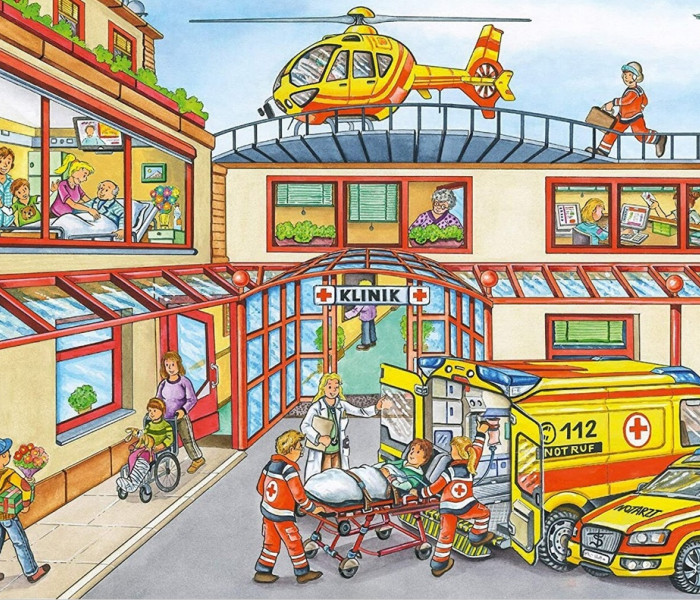 Puzzle - Schmidt - Salvatori + model elicopter