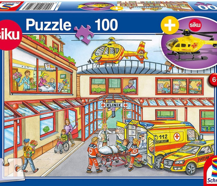 Puzzle - Schmidt - Salvatori + model elicopter