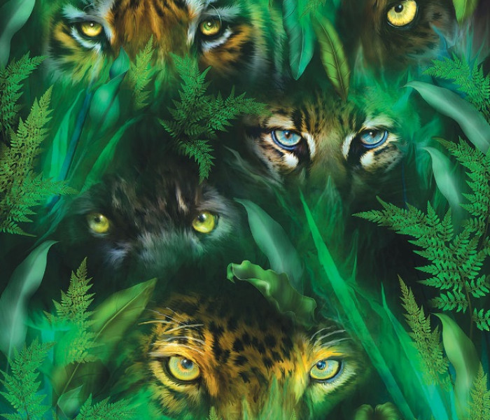 Puzzle - Sunsout - Ochi ai junglei