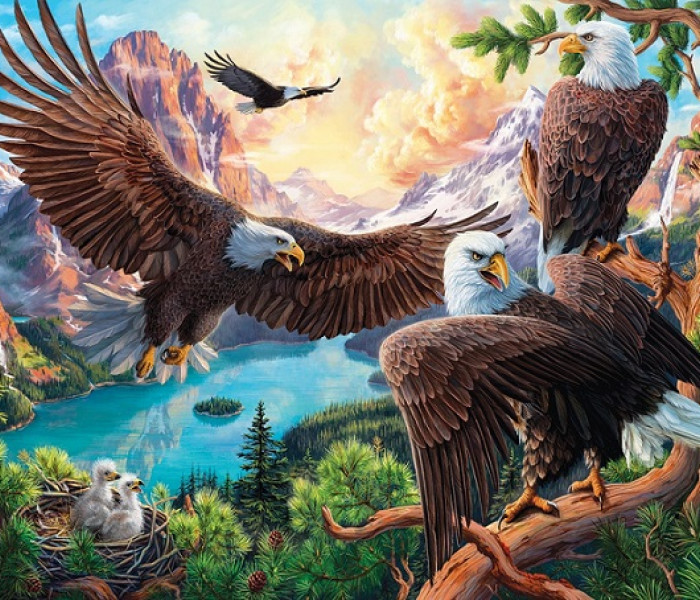 Puzzle - Sunsout - Vulturi