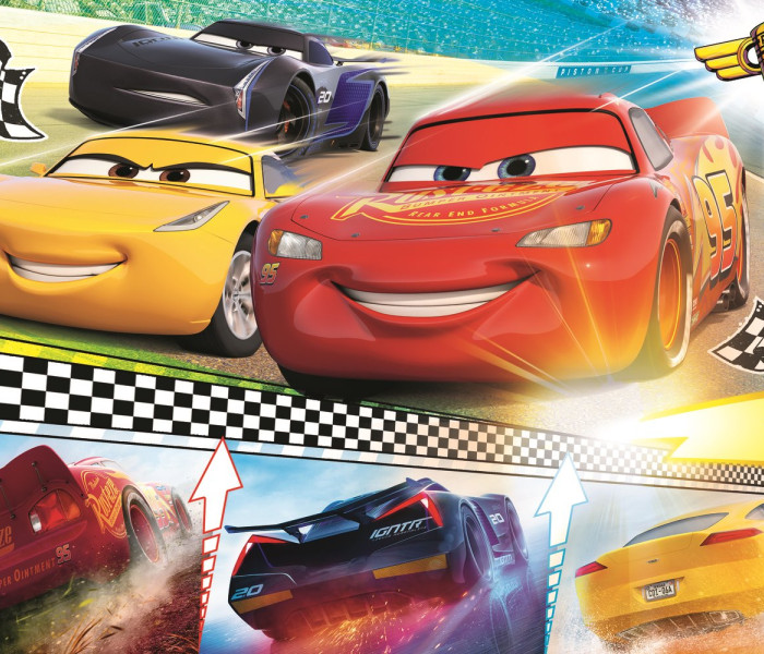 Puzzle - Trefl - Cars – Cursa vieții