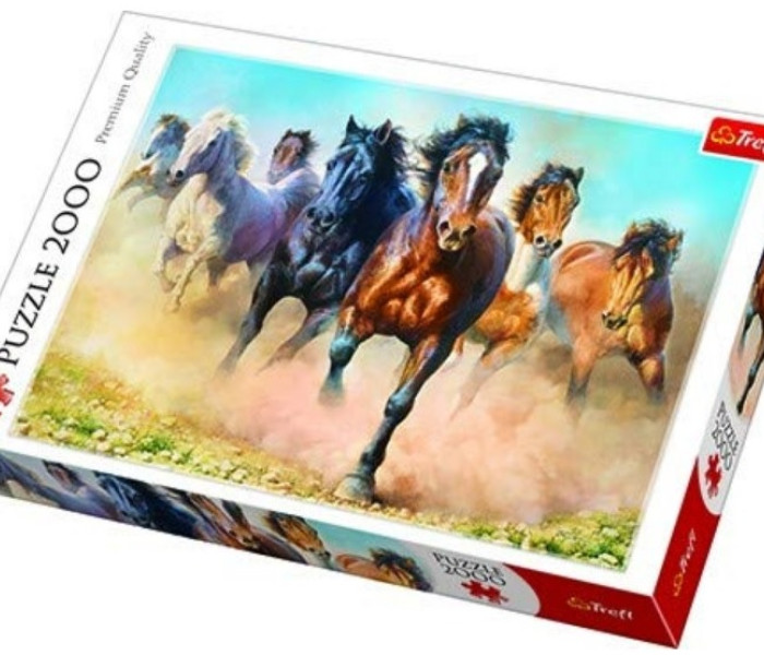 Puzzle - Trefl - Cai în galop