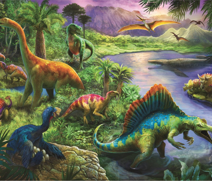 Puzzle - Trefl - Dinozauri