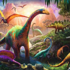 Puzzle - Trefl - Dinozauri