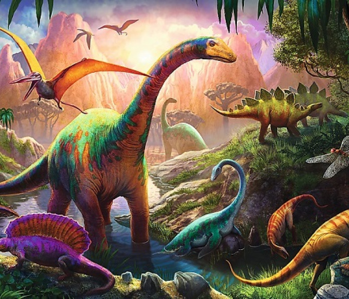 Puzzle - Trefl - Dinozauri