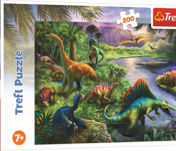 Puzzle - Trefl - Dinozauri