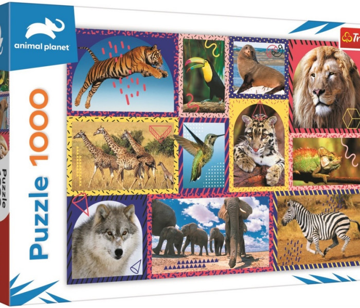 Puzzle - Trefl - Natură sălbatică