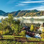 Puzzle - Trefl - Lacul Schliersee, Germania - Puzzle panoramic