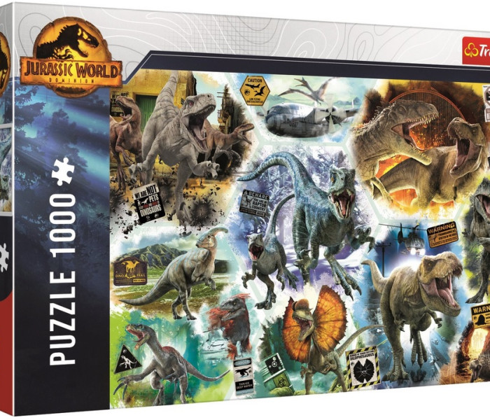 Puzzle - Trefl - Jurassic Park – Dominanță