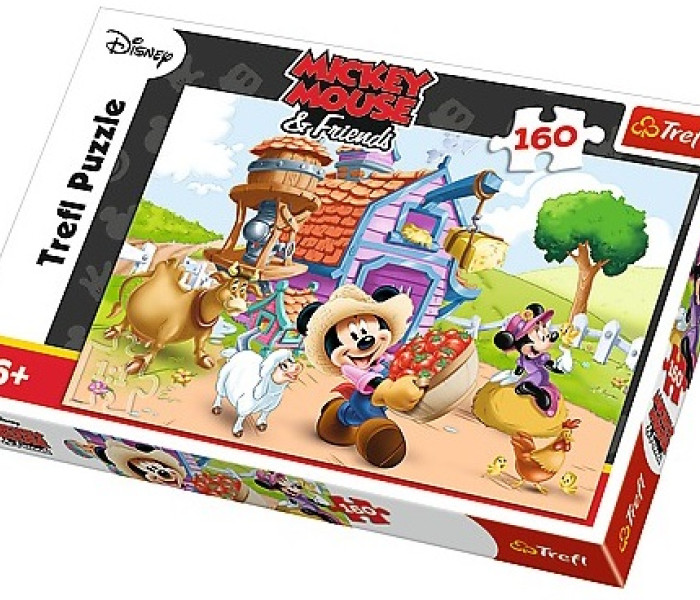 Puzzle - Trefl - Mickey Mouse la fermă