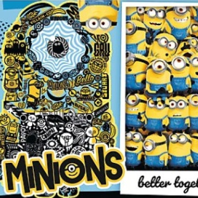 Minionii - Puzzle panoramic