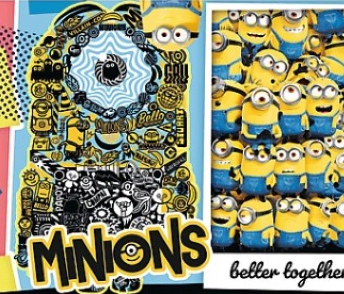 Puzzle - Trefl - Minionii - Puzzle panoramic