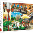 Puzzle - Trefl - Vedere asupra Barcelonei