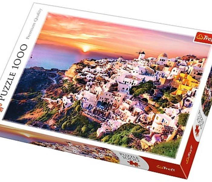 Puzzle - Trefl - Santorini la apus