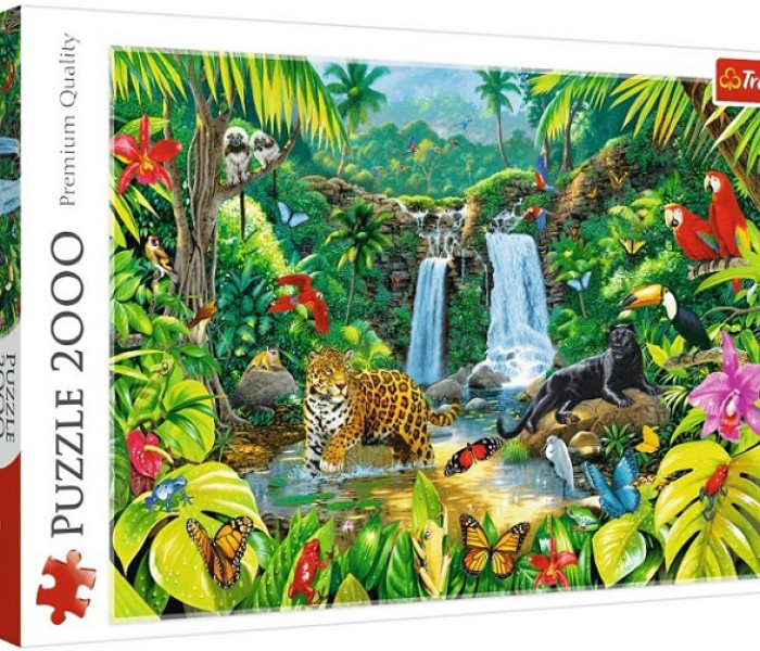 Puzzle - Trefl - Pădure tropicală