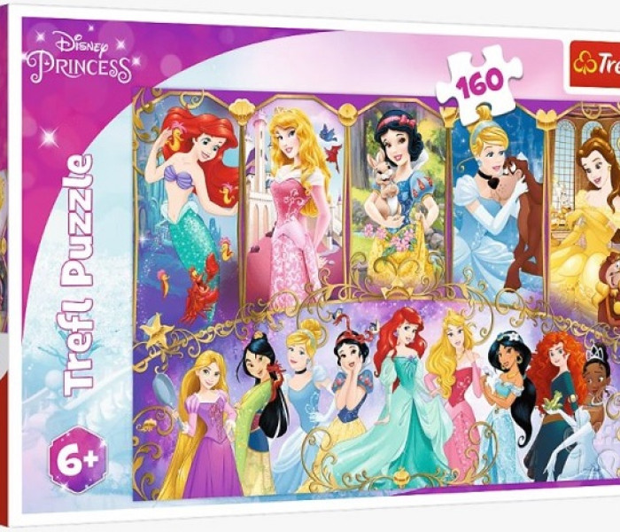 Puzzle - Trefl - Lume minunată a prințeselor