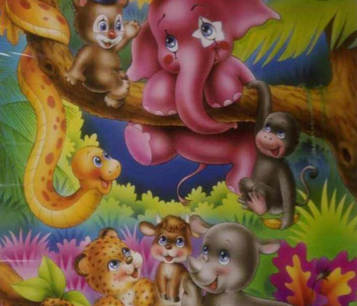 Puzzle -  - Junglă distractivă - odihnă